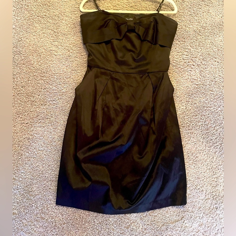City chic black bow tie dress! Stunning, classy and sexy sz 14xs